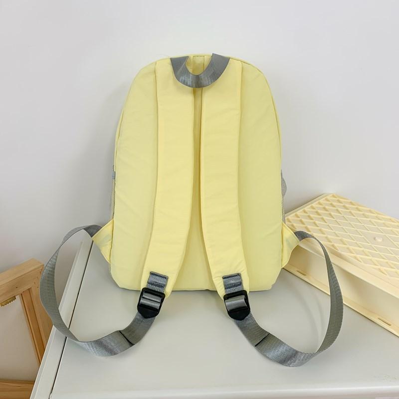 Школьный рюкзак лето новый милый корейский детский исследовательский маленький рюкзак Coco love love мороженое контрастный цвет мягкая девочка дорожный рюкзак