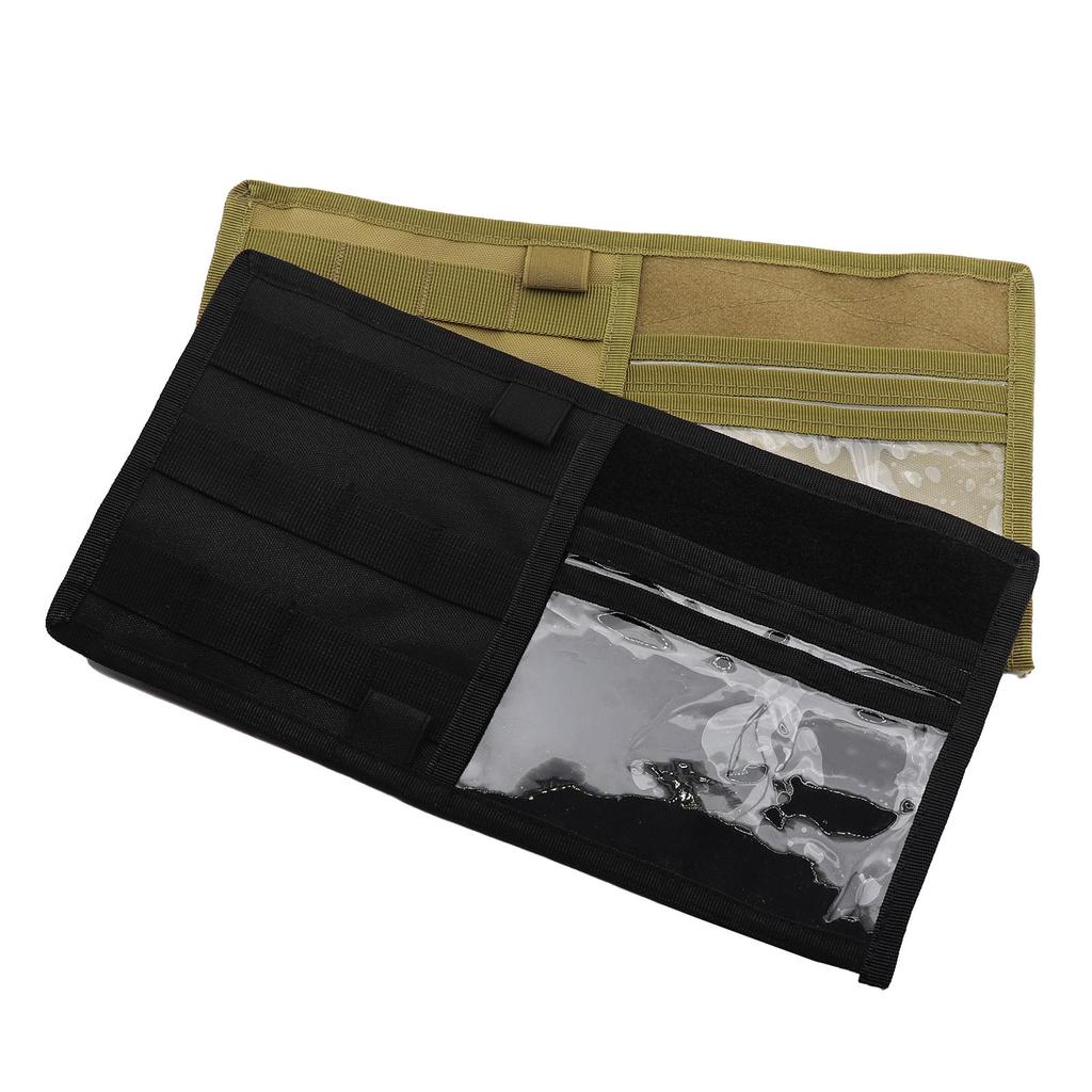 Universal Tactical Car Sun Visor MOLLE Vehicle Truck Pouch CD Card Pen Map Multi-pocket Storage Organizer Bag Holder