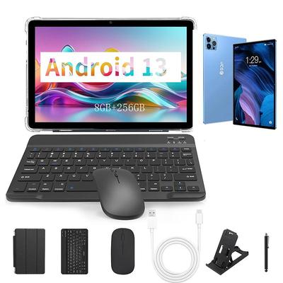 Новый комплект 10,1-дюймовый планшет восьмиядерный две SIM-карты полный Netcom Wi-Fi 8 ГБ 256 ГБ сенсорный экран Android 4G/5G планшетный ПК с функцией телефонного звонка