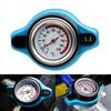 Thermost Radiator Cap Tank Cover Water Temperature Gauge 0.9Bar 1.1Bar 1.3 Bar Cover Racing Car Big Or Small Head Tank Cover