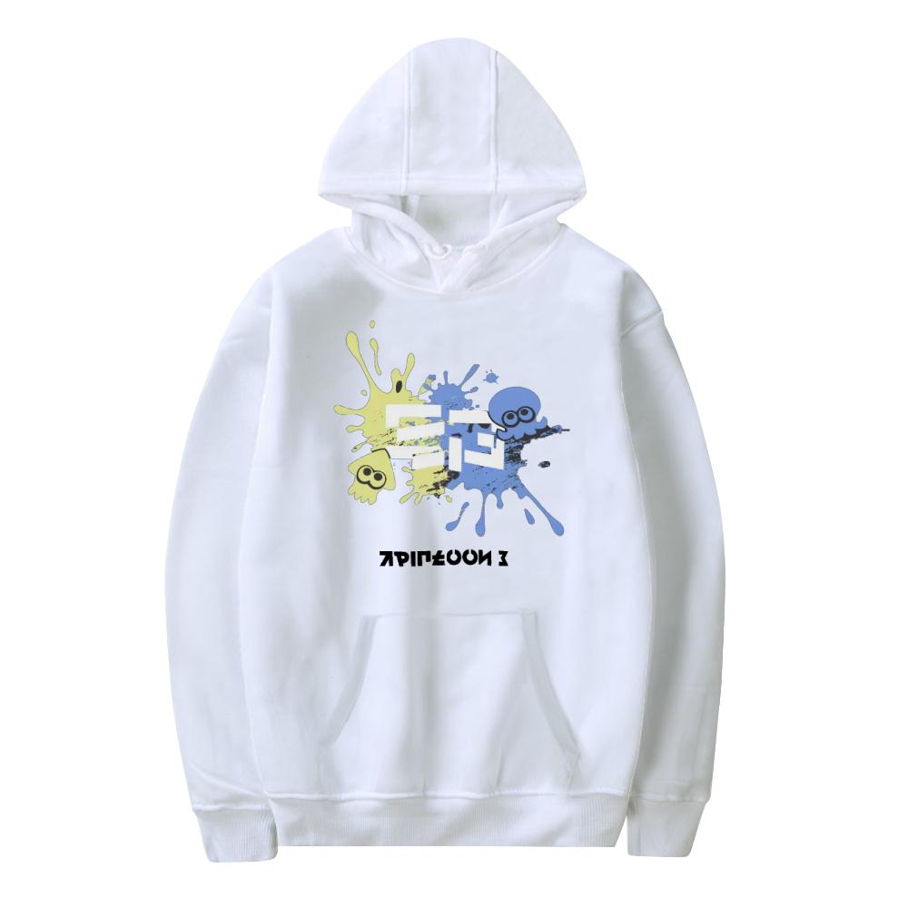 Splatoon 3 Hoodies Anime Graffiti Shooting Game Print Unisex Women Fashion Oversized Sweatshirts Hoodie Unisex Pullovers Tracksuits