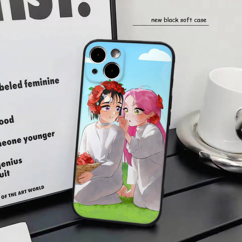 Чехол для телефона Sua And Mizi Music Cartoon A-alien S-stage Силиконовый Мягкий Для IPhone 17 Air 16 15 14 13 12 11 Plus Pro Max Plus