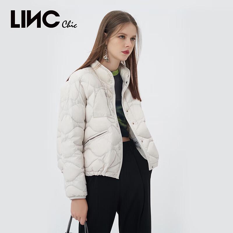 Jinyujie Women's Lightweight Stand Collar Down Jacket