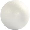 Polystyrene Balls - 20 - Set of 5 Pcs - 8 Cm - White - Decorative Objects - Round
