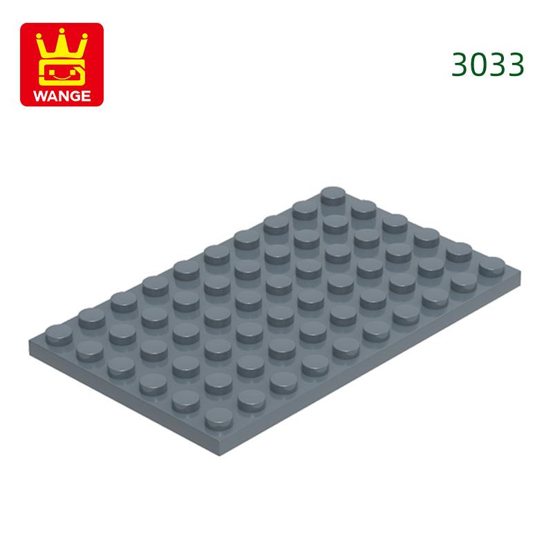 12 шт./лот 3033 6x10 Базовая пластина Строительные кубики Детали Moc Совместимы с featuring Blocks Сделай сам Детские конструкторы Игрушки Идея для подарка Коробка