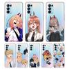 Anime Chainsaw Man For OPPO Reno7 SE 6 5 Z F 4G 5G Find X2 X3 Neo Lite Pro Plus Transparent Soft Phone Case Coque
