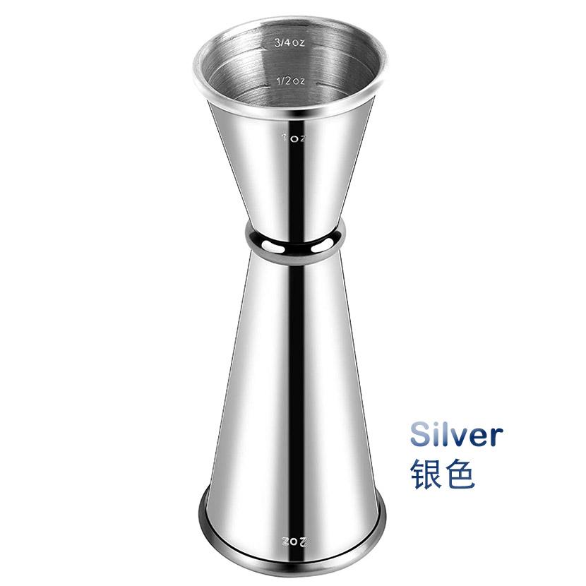 Двойной джиггер для барменства, Коктейльный джиггер 2 унции 1 унция | Мерный стаканчик для коктейлей Японский джиггер Мерка для шотов Джиггеры