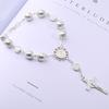 TALISMAN4U One Decade Auto Rosary Beads Католический браслет Святой Бенедикт Крест Божественное Милосердие 7 камней Подарок, дюймы,