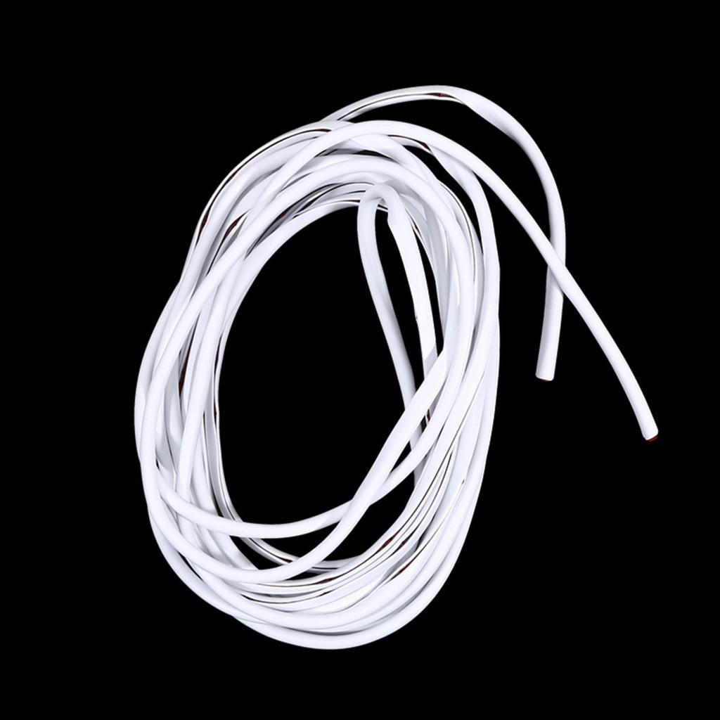 5/8M Car Door Weatherstrip PVC Seal Strip Anti Scratch Noise Insulation Protector Strip Anti-collision Sealing Sticker for Door Hood Trunk