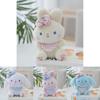 Adorable Bunny Plush Toy Soft Cotton Filled Keychain With Cute Rabbit Design