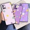 Милый чехол с цветочным рисунком для Samsung Galaxy A10 A40 A03s A04s A03 Core A04 A20e A10s A70 A02 A01 A02s A50, силиконовый матовый чехол-бампер