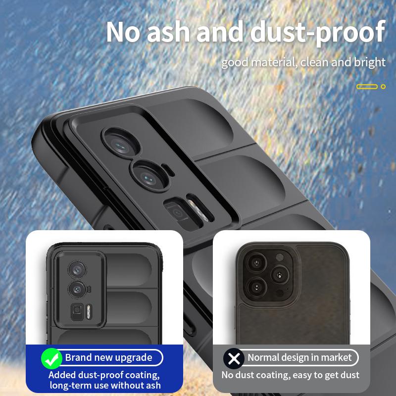 Противоударный чехол для Poco X3 X5 X6 M6 Pro M4 M5 M5S F3 GT X4 F4 F5 чехол силиконовый задний чехол для Xiaomi Redmi Note 13 Pro Fundas