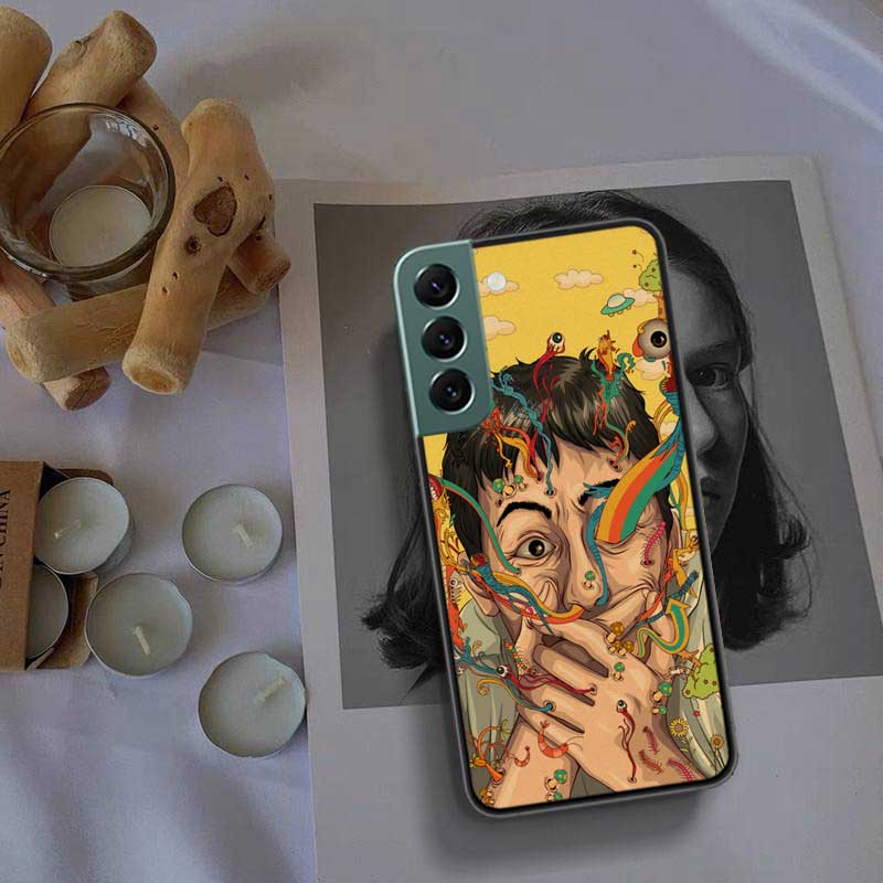Новый чехол для телефона Shintaro Horror Cartoon Kago для Samsung A15 A25 A35 A55 Galaxy A70S A50S A30S A30 A40 A71 A51 A41 A31 A21 A11 A0