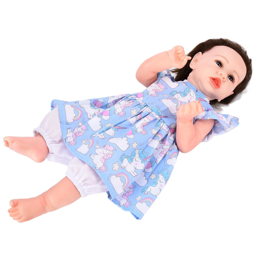 Кукла Rebirth Baby Doll, имитация новорожденного, размер 22 дюйма, реалистичная игрушка, полное тело, моющаяся кукла-девочка