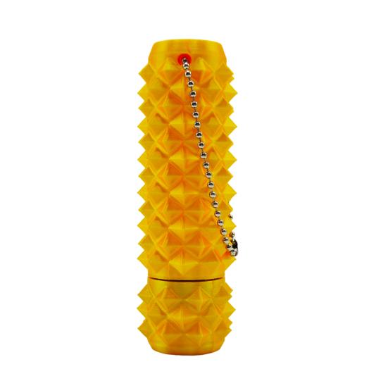 Spiky Grippie Stim Fidget Toy Rotatable Top Stress Relief Teens Adults 3D Printed Pain Stimming Tool Portable Bumpy Roller Keychain Sensory Toy