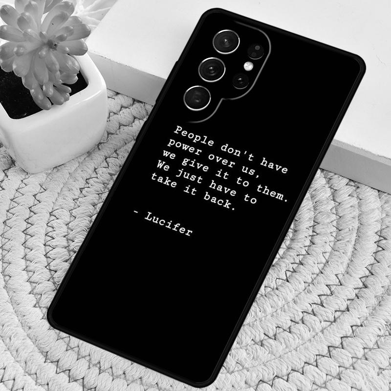 Силиконовый чехол для телефона Люцифер Морнингстар Для Samsung Galaxy note 10 pro S26 S25 S24 S23 S22 S21 Plus S25Ultra Чехол Capa