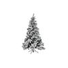 Christmas Tree DKD Home Decor White Green Metal Polyethylene Snowfall 130 X 130 X 218 Cm