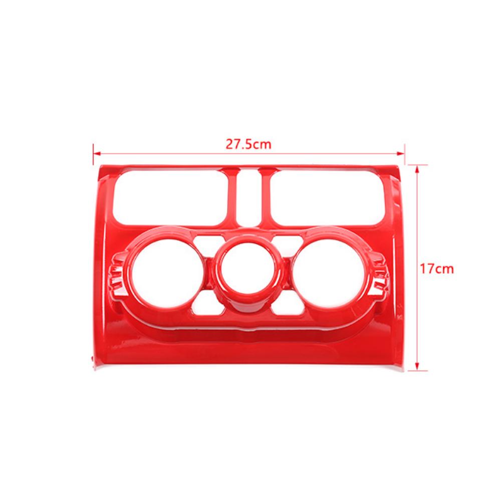 Автомобильная автоматическая панель управления кондиционером, декоративная крышка для Suzuki Jimny JB64 JB74-2023, внутренние молдинги