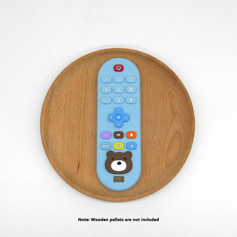 1/4pcs Children's teething remote control silicone material baby teething toys simulation remote control toys teething teether