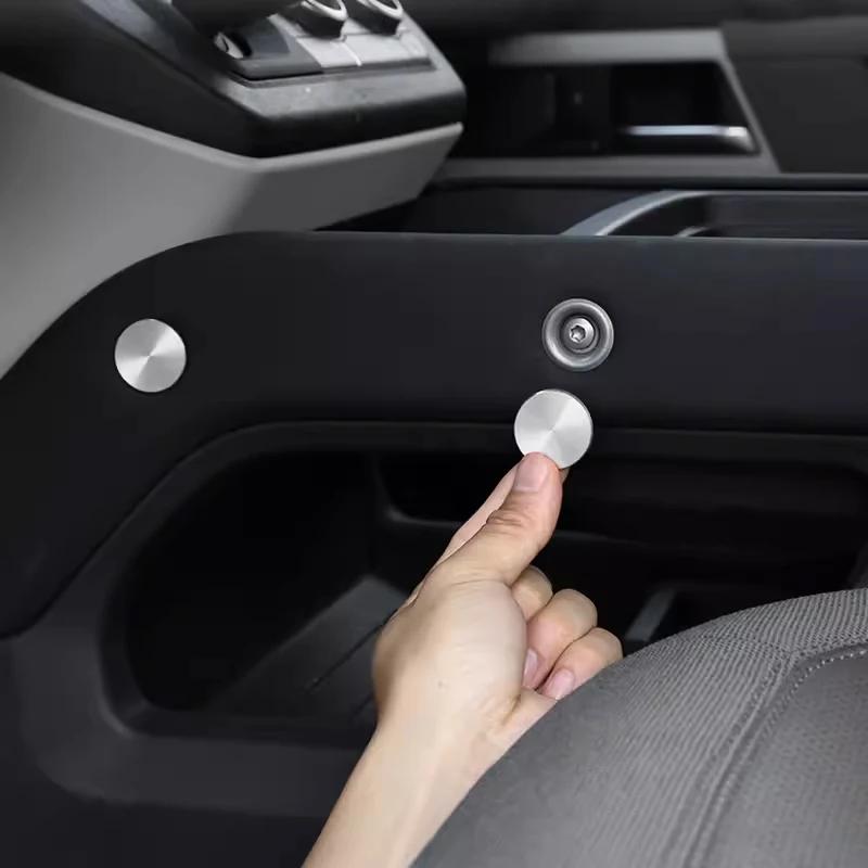 Vis de porte de voiture en alliage d'aluminium, couvercles décoratifs de Protection, garnitures, accessoires de voiture pour Land Rover Defender 110