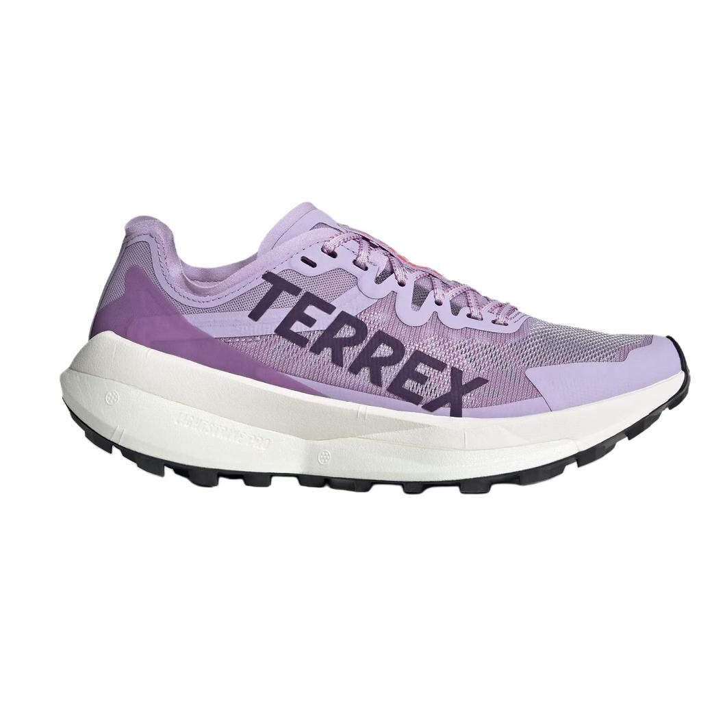 adidas Terrex Agravic Speed Слива Пудра Женские Кроссовки Фиолетовый Аврора-Слива Насыщенно-Красный JQ1617