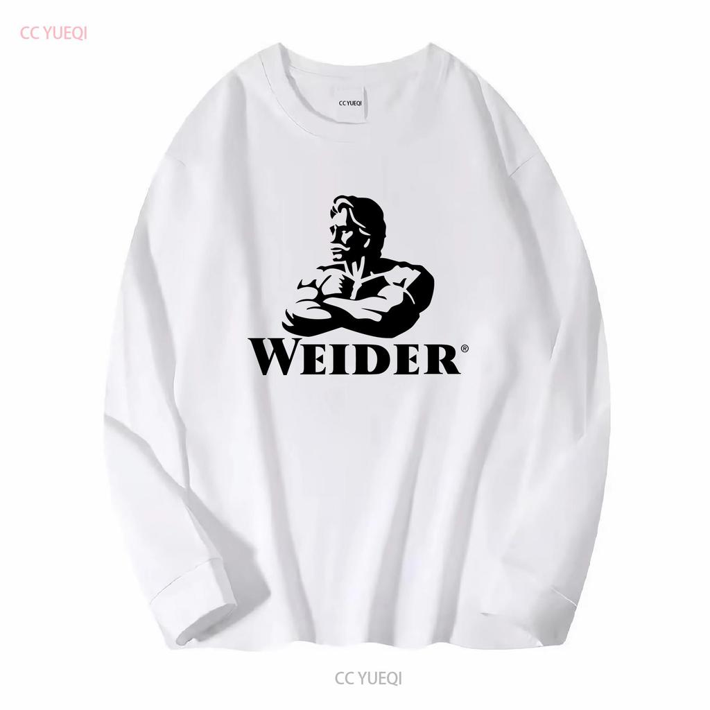 JOE WEIDER Фитнес Бодибилдинг Мягкая футболка винтажная Стиранная с принтом Унисекс мода Удобная Эластичная мужская