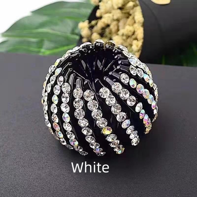 Заколка с кристаллами для волос