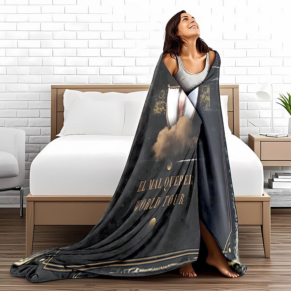 Rosalía El Mal Querer Blanket for all seasons blanket lunch break throw gift