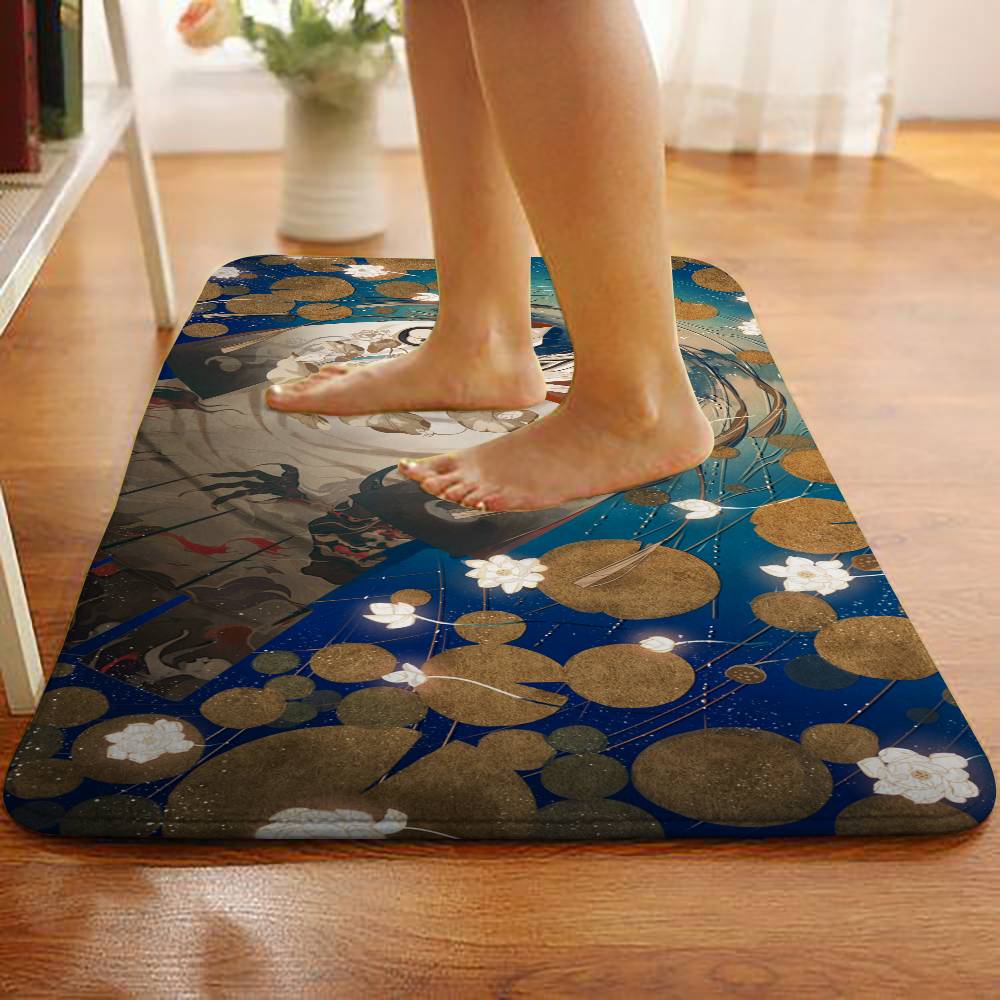 O-Onmyoji Game Floor Mat Living Room Rug For Bedroom Welcome Mat Outdoor Rug