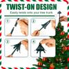 Lightweight Tree Top Stand Universal Design Decoration Holder Rotating Stand  Christmas Decoration