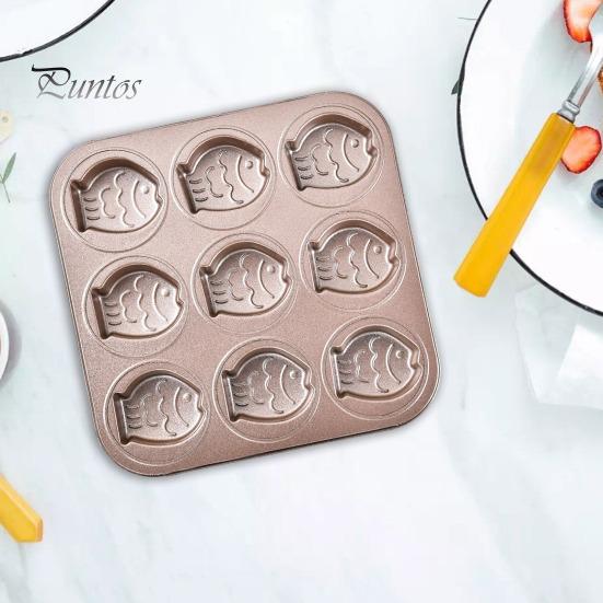 Противень для выпечки в форме мультяшного медведя Нелипкий Пищевой класс Устойчив к высоким температурам Утолщенная 9 решеток Нержавеющая сталь Легко вынимается из формы Равномерный нагрев