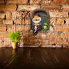 Mini Garden Resin Crafts Decoration Gnome Window Sleeping Garden Sculpture Gnome Outdoor Ornament Decoration
