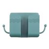 Phone Organizer Box with Adhesive Phone Holder Data Cable Hooks Phone Stand Telecontroller Storage