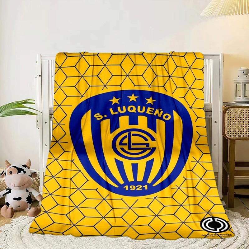 Saint Luque Sports Emblem Portable Blanket/Soft Blanket Bedding Blanket Suitable for Travel Camping Living Rooms Offices Sofas Fan Gifts