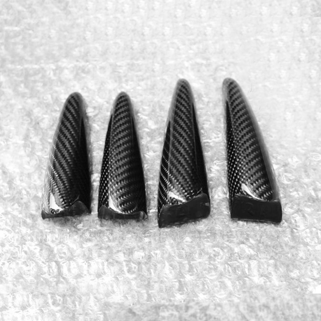For Hyundai Veloster Turbo 2011-2017 Real Carbon Fiber Front Bumper Side Splitter Panel Car Decoration Retrofitting Accessories
