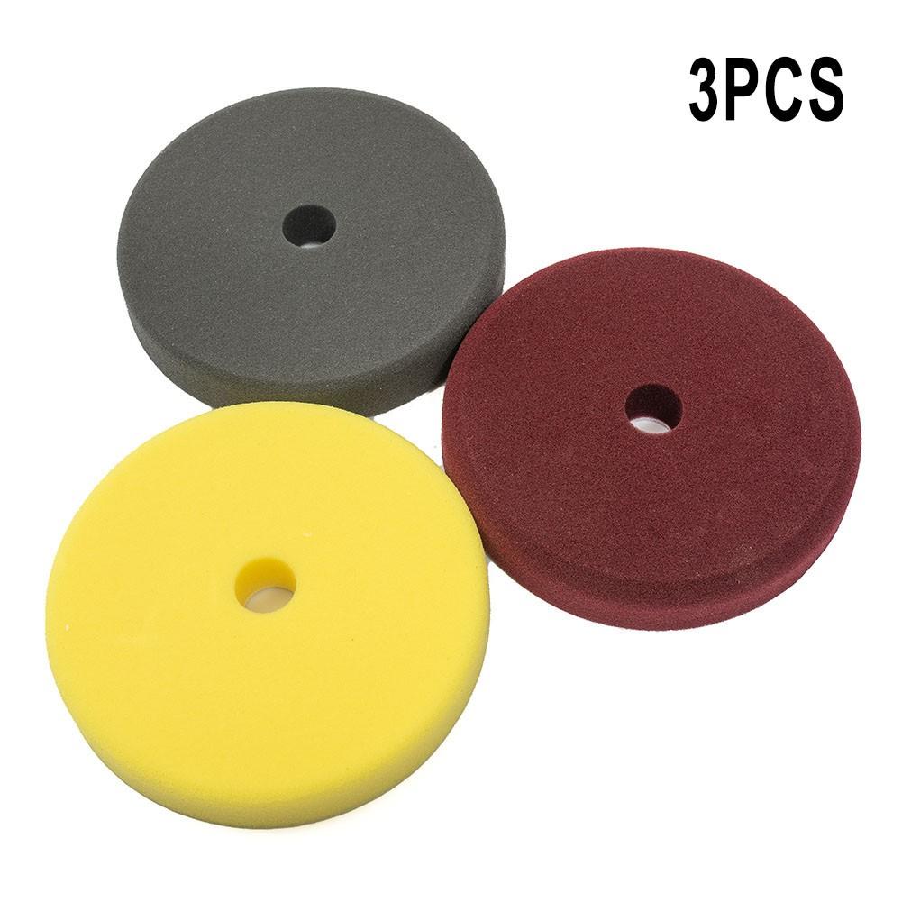 Polishing Buffing Pad Foam Sanding Disc Car Auto Waxing Workshop Tools