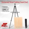 Складная железная мольберт с 4K деревянной доской для рисования - Бесплатная доставка по многим провинциям