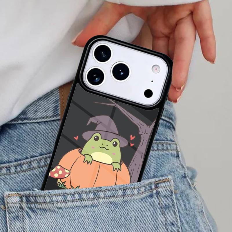 Чехол для телефона "Лягушка-Ведьма" для iPhone 17ProMax 12 13 14 15 16e 17 Pro Max Plus Air Cover