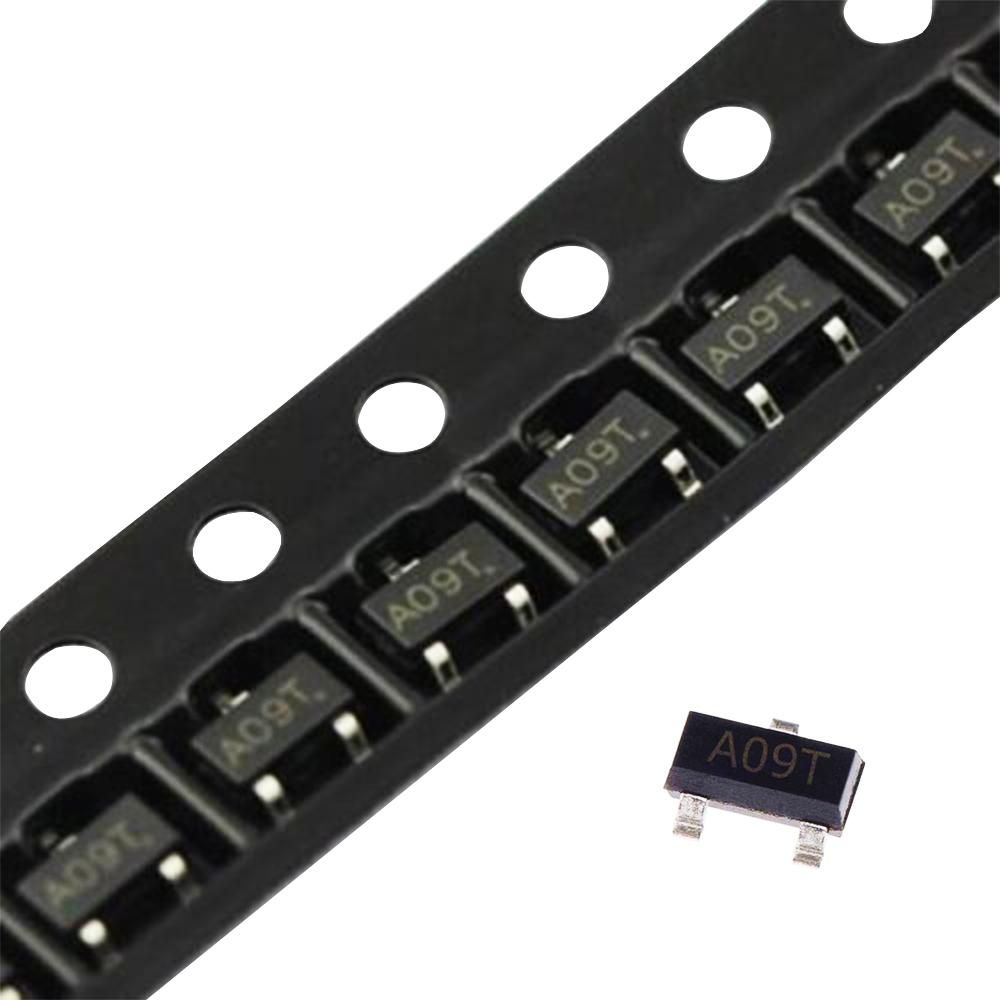 50PCS AO3400 A09T 5.7A 30V SOT-23 N-Channel MOSFET Transistor SMD AO3400A A&O SOT23 N-CH TRANSISTORS