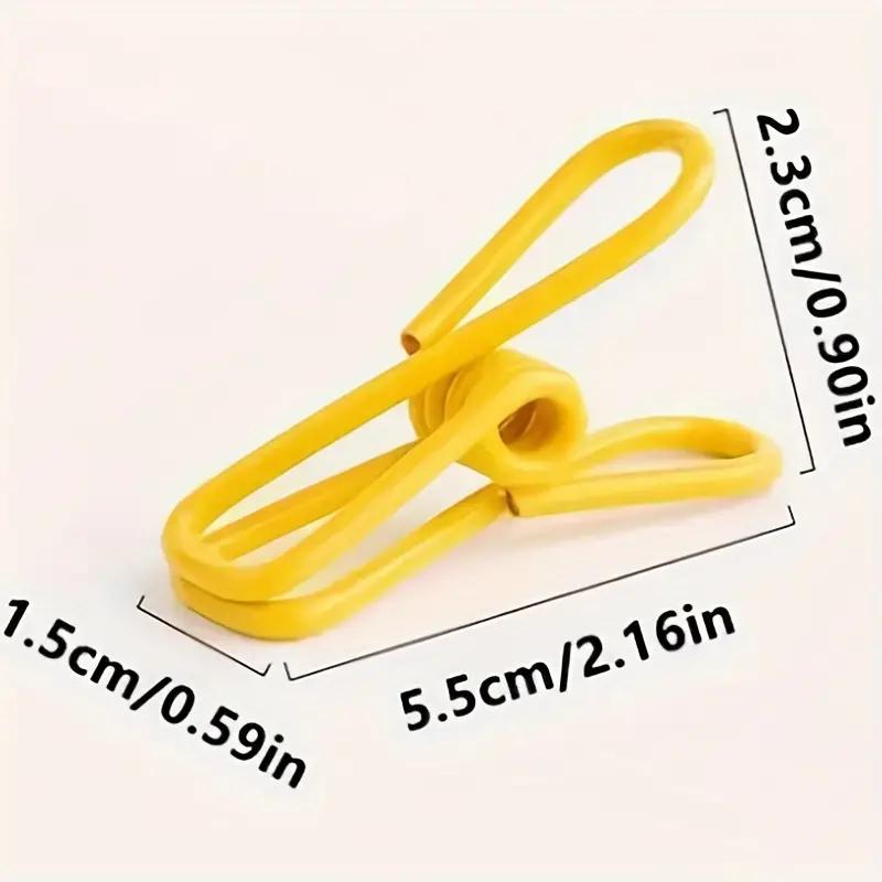 10Pcs Clothespins Hanging Pegs Clips Plastic Hangers Racks Laundry Clothes Pegs Clamps Towel Clips Home Storage Hooks