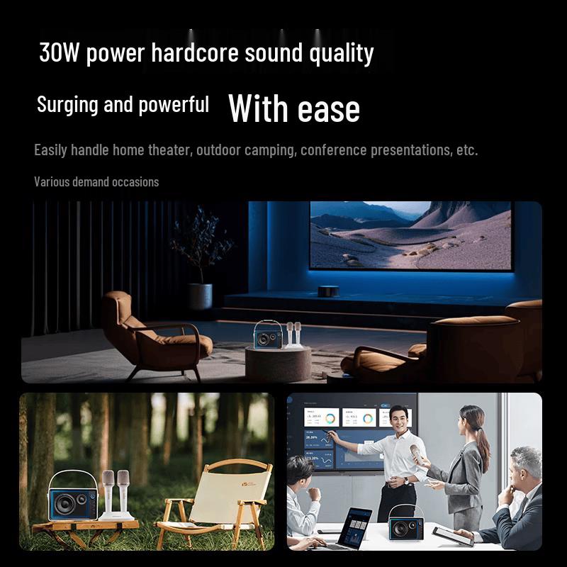 Philips Портативная караоке-акустическая система TAS5819, штепсель CN (адаптер в комплекте) (Китайская версия)