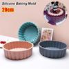 1Pcs Silicone Baking Mold Non-stick Cake Mould New Charlotte Cake Pan  For Tart Pie