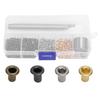 Grommet Tool Kit Metal Iron Colored Electroplated Eyelet Tool Set For Shoes Bags Clothing Shoelaces
