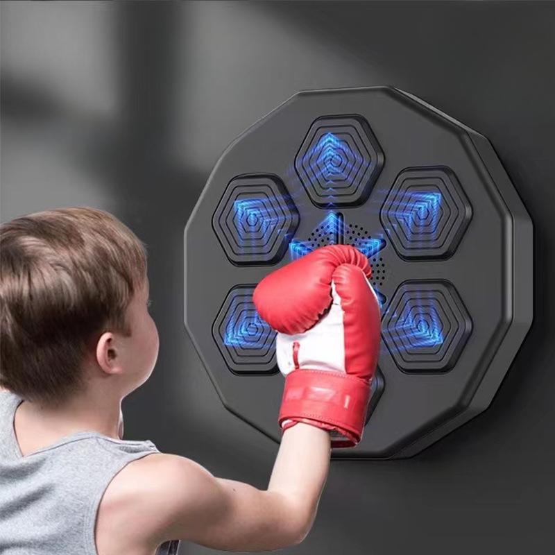 Music Boxing Trainer Intelligent Music Boxing Machine Wall Target Bluetooth Music Wall Target Boxing Machine