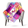 Women'S Gymnastics Customize Your Name Blanket Used For Chair Office Sofa Bed Camping Soft And Warm Giving Friends And Relatives Birthday Graduation