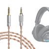 Geekria Apollo Silver Plated Upgrade to Audio Cable Compatible with Sony Сменный шнур с резьбовой ручкой, фиксирующим устройством, ножками 4,4 мм 3,5 мм MDR-M1