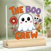 Halloween Cute Pet White Ghost Acrylic Tabletop Ornament Halloween Christmas Ornament Gift