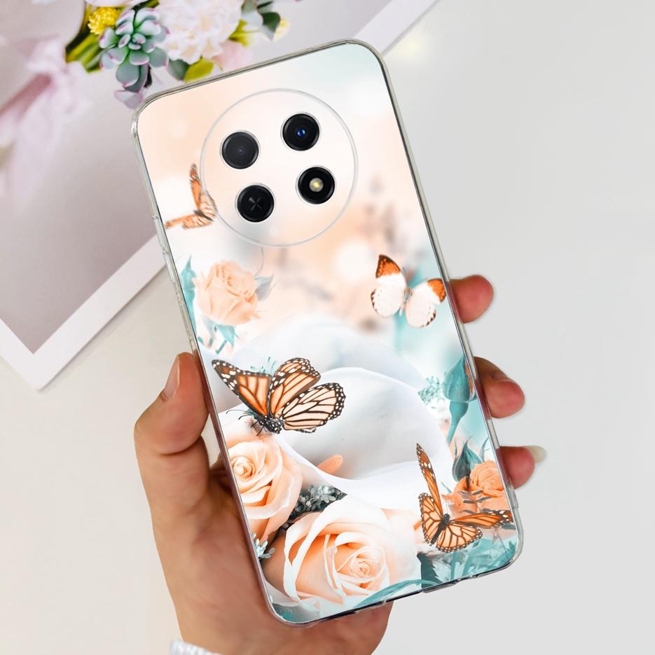 For Huawei Nova Y91 Case STG-LX1 STG-LX2 Cute Fashion Painted Cover Soft Slim Phone Case For Huawei Nova Y91 Y 91 NovaY91 Bumper