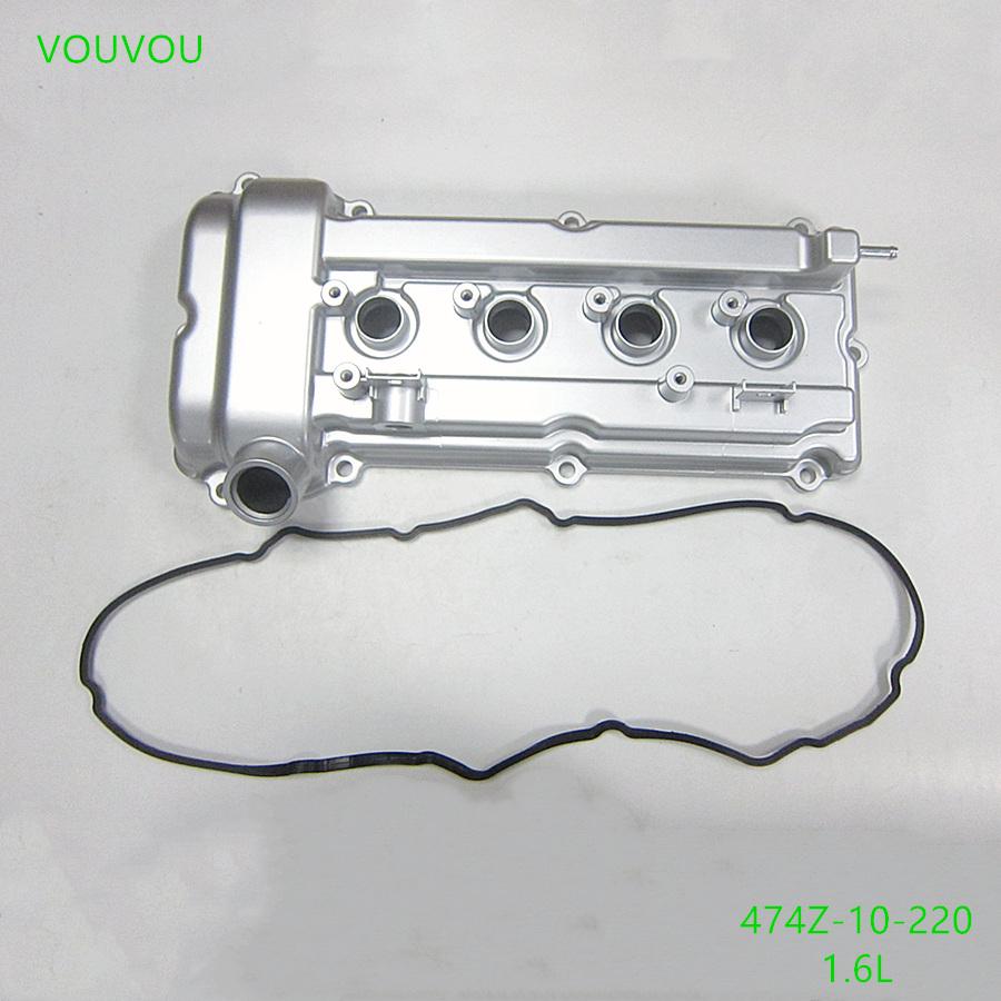 Car accessories engine parts 474Z-10-220 cylinder head cover for Haima 2 M3 M5 M6 S5 1.5 1.6 N30G N05G 474Q not for Turbo 1.5T