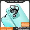 For Honor 400 Lite 5G Glass IMAK High Definition Glass Lens Film Black Version